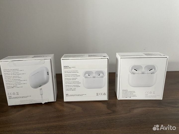 Коробки для наушников AirPods Pro и AirPods