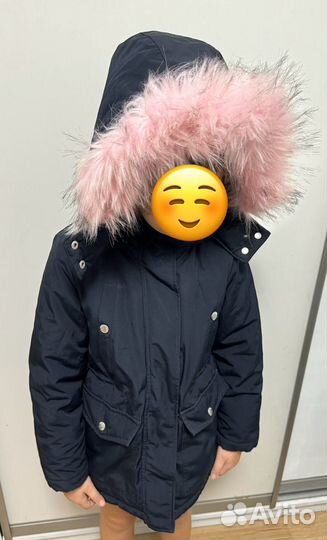 Теплая куртка для девочки