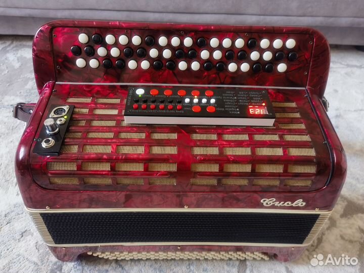 Баян гармонь с миди