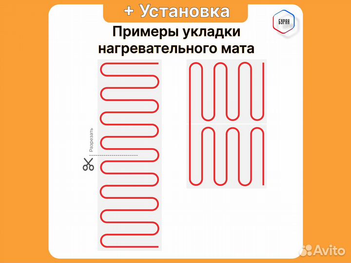 Теплый пол Russian Heat 4 кв.м