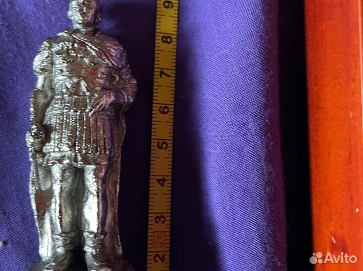 Шахматы из бронзы и олово тяжелые