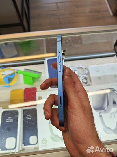 Корпус iPhone 13 blue голубой