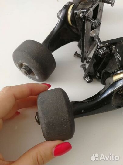 Колеса на скейтборд с креплением две пары