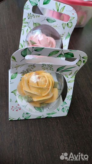 Зефирные розы