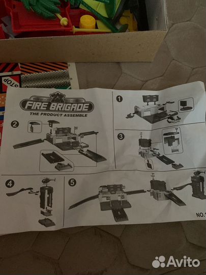 Детский конструктор гараж