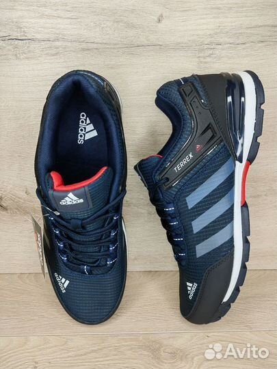 Adidas terrex лето черно-синие