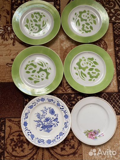 Тарелки разных размеров и разного качества