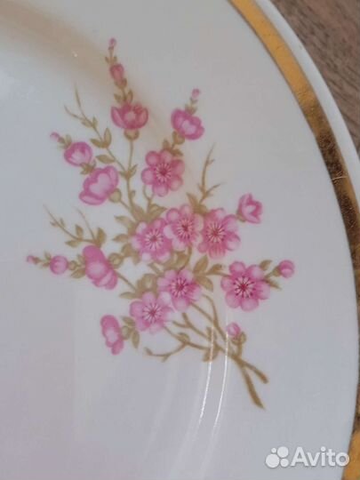 Остатки набора тарелок СССР