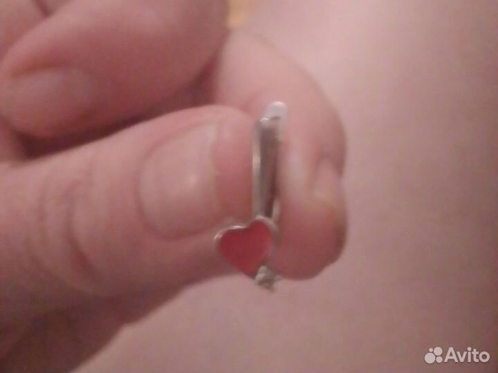 Серебряные серьги