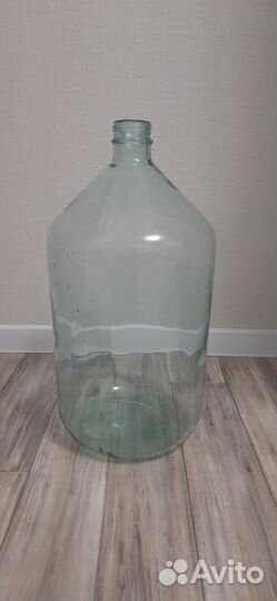 Бутыль стеклянный 20 литров
