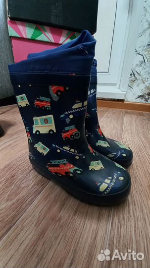Детские резиновые сапоги 25 размер