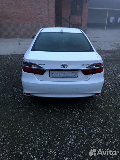 Рестайлинг Камри V50 на V55