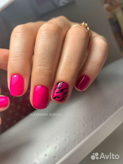 Маникюр с покрытием гель лак