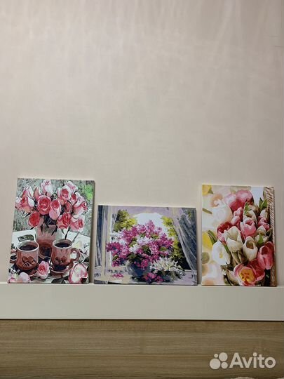 Картины по номерам раскрашенная