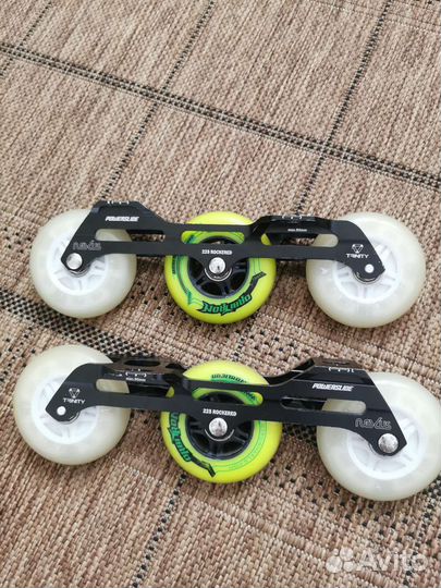 Ходовая powerslide nexus с 2 комплектами колес