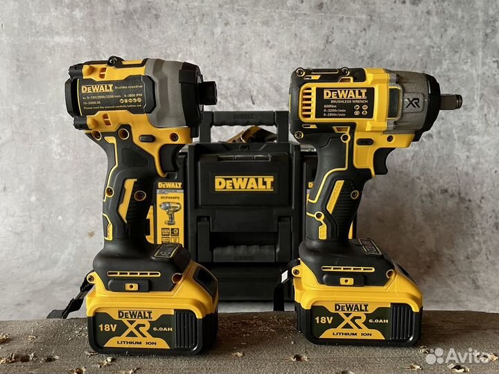 Набор аккумуляторного инструмента DeWalt