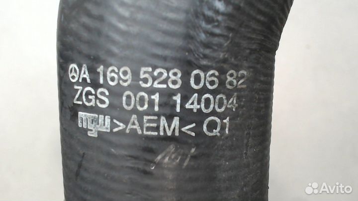 Патрубок интеркулера Mercedes A W169, 2006