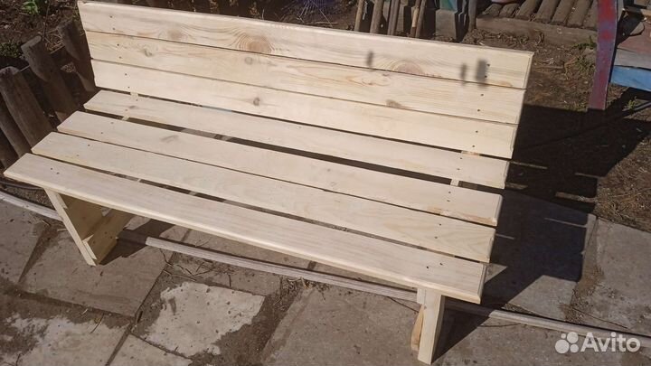 Скамья садовая лавка, стол садовый
