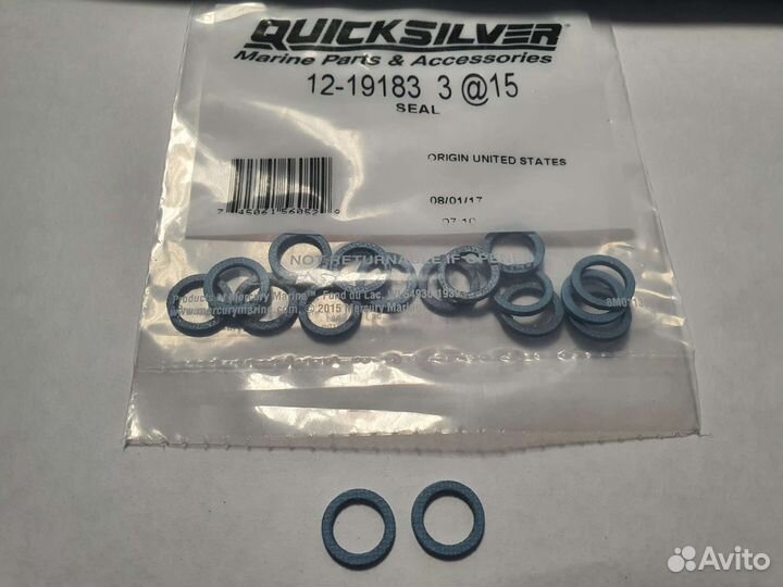 Прокладка пробки редуктора Mercury/Mercruiser