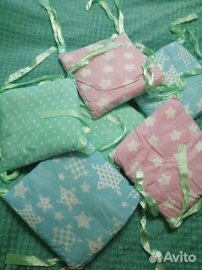 Бортики в кроватку