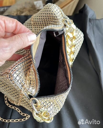 Сумка женская новая нарядная золотая