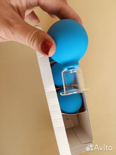 Банки вакуумные, массажные косметические