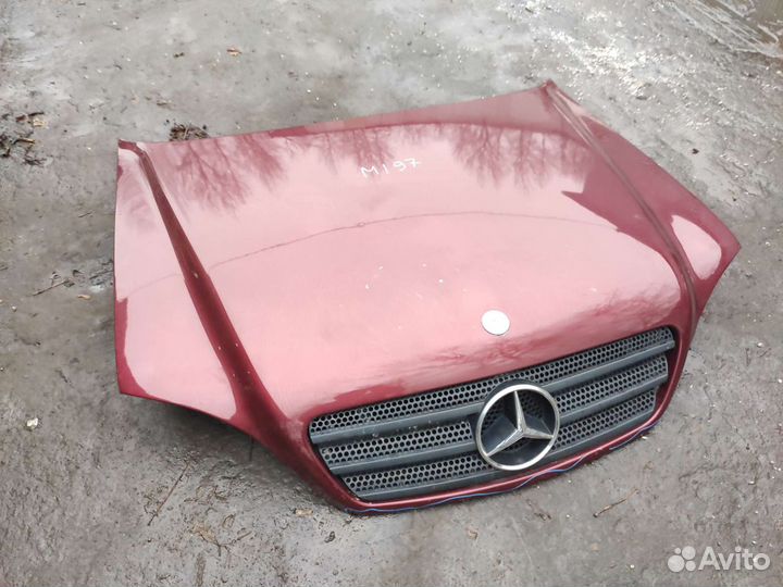 Mercedes w163 капот красный