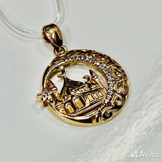 Золотая подвеска