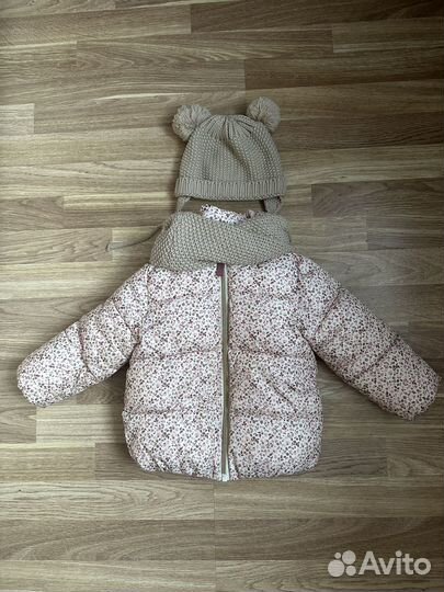 Комплект шапка и шарф zara