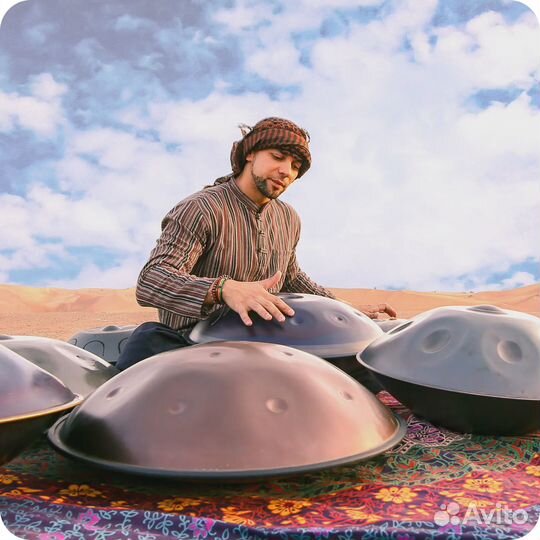 Урок игры на hang drum