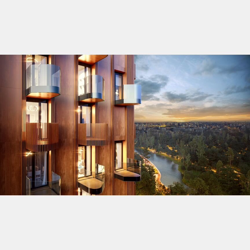 2-к. квартира, 72,2 м², 5/23 эт.