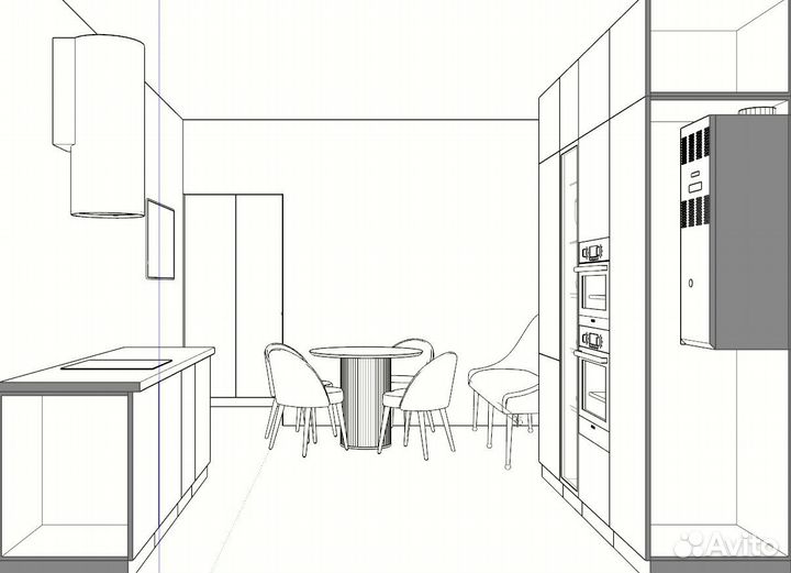 Дизайн интерьера. Планировочное решение