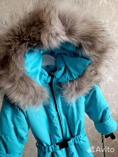 Зимний комбинезон для мальчика 92