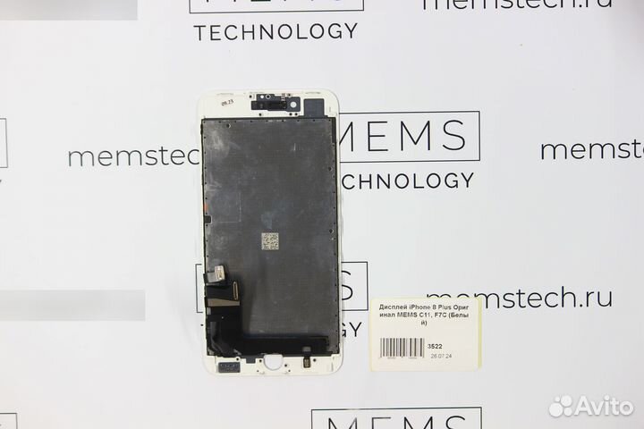 Дисплей iPhone 8 Plus Оригинал mems + C11, F7C (Бе