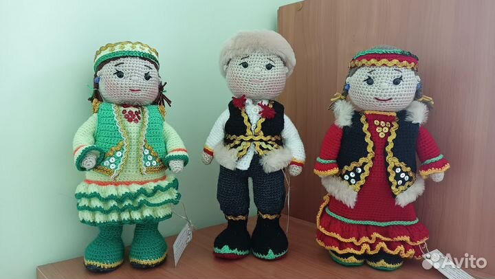 Вязаные игрушки. Башкирские игрушки