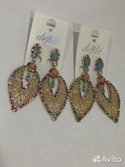 Новые серьги
