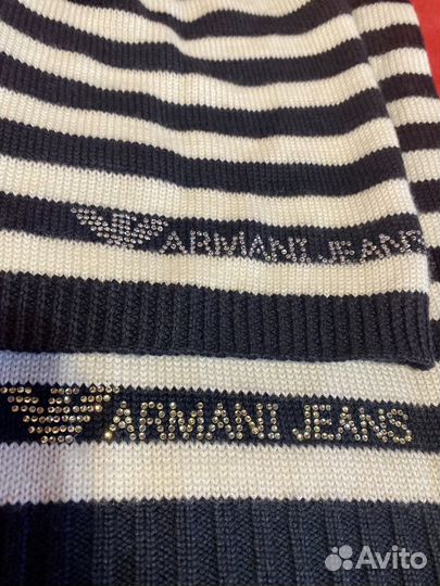 Комплект шапка и шарф Armani jeans