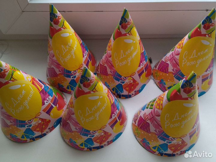 Праздничный колпак (6шт)