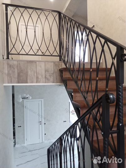 Перила для лестниц / Перила в стиле лофт