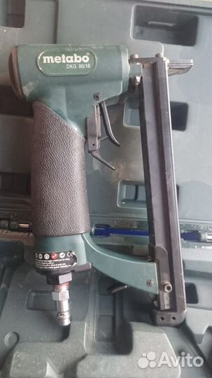 Пневмостеплер metabo DKG 80/16 кейс