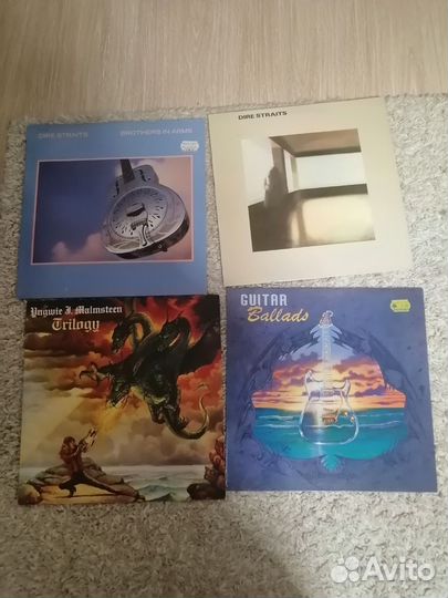 Yngwie Malmsteen,Dire Straits,Guitar Ballads, LP