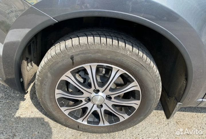 Защитные накладки на арки Гранта, Гранта FL,Датсун