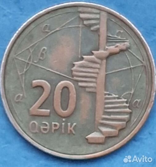 Иностранные монеты Украина, Азербайджан