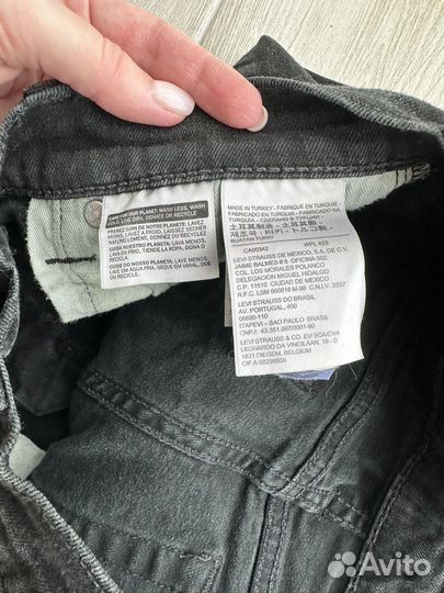 Джинсы levis 510 скинни 28/32