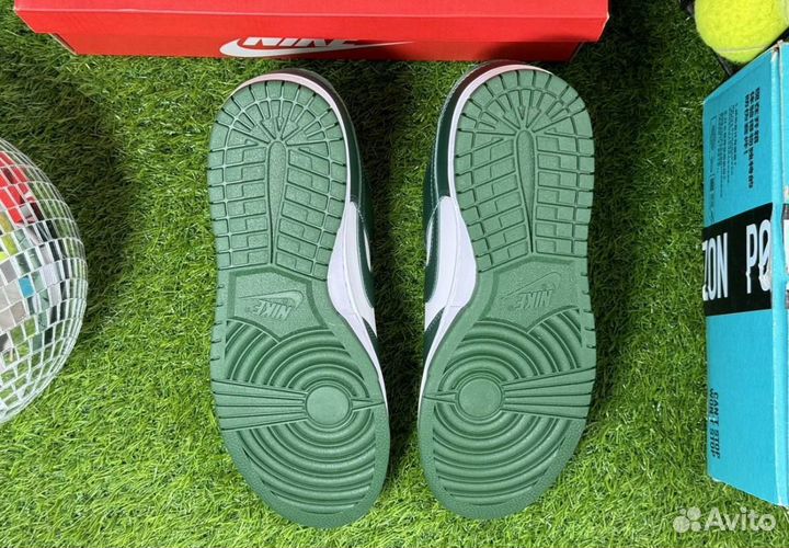 Nike dunk low green оригинал