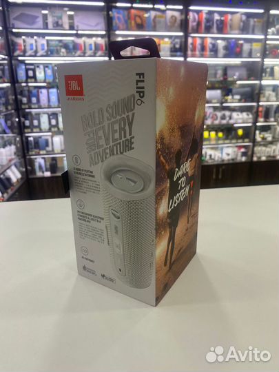 Колонка jbl Flip 6 Gray