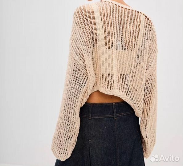 Вязаная накидка