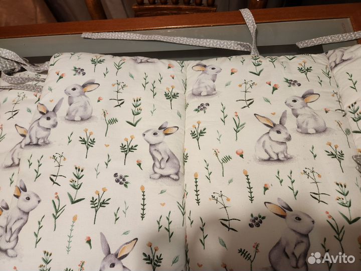 Бортики в детскую кроватку новые