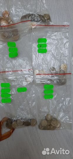 Монеты копейки СССР разных годов