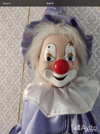 Кукла клоун